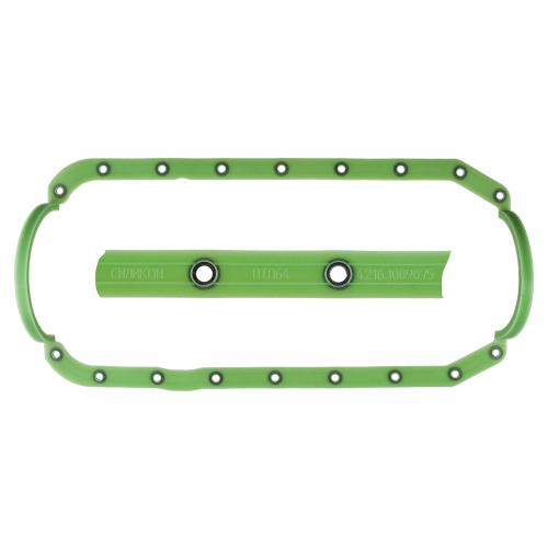 Прокладка масл. картера Г-ль дв.УМЗ-4216 (силикон с пресс-шайбами) зеленый