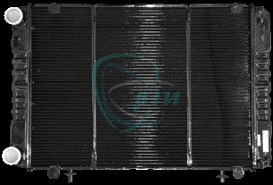 Радиатор охлаждения Г-ль Бизнес 2-х рядный медный