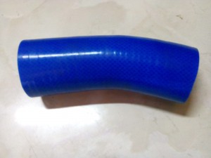 Патрубок угловой интеркуллера Газель Бизнес дв.Cummins (силикон) ТехноПартнер