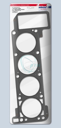 Прокладка головки блока УАЗ дв 514 металл в индивидуальной упаковке