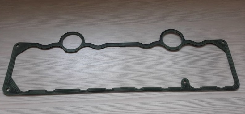 Прокладка клапанной коробки ЗИЛ-Бычок, Валдай (полиамид) зеленый силикон