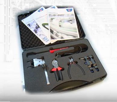 Набор для сварки круглых и клиновых полиуретановых ремней Optibelt RR KOFFER BASIC