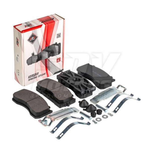 Колодка тормозная Г-3310 Вал-й перед./зад. с монтажным комплектом (комп. 4шт)