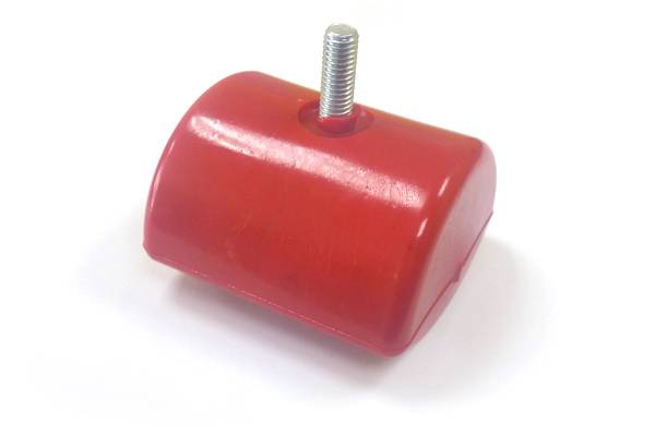 Подушка рессоры (задней дополнительной, полиуретан, красный)