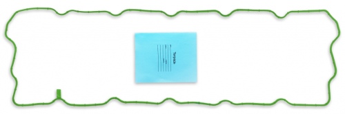 Прокладка клапанной крышки ЯМЗ-650 (силикон зеленый)