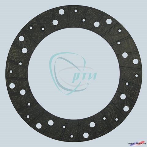 Накладка фрикционная (ферродо) Г-ль 406дв(б/асб)