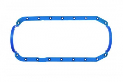 44 Прокладка масл. картера ГАЗель дв.УМЗ-4216 (силикон с пресс-шайбами) синий