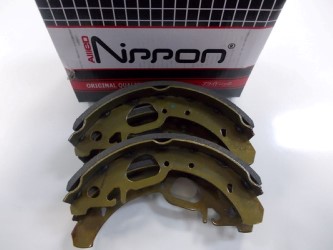 Колодка тормозная ВАЗ 1118, 2170 зад. под ABS (комп. 4шт) Allied Nippon