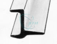 44 Уплотнитель двери ПАЗ (пассажирской) боковой СЗРТ