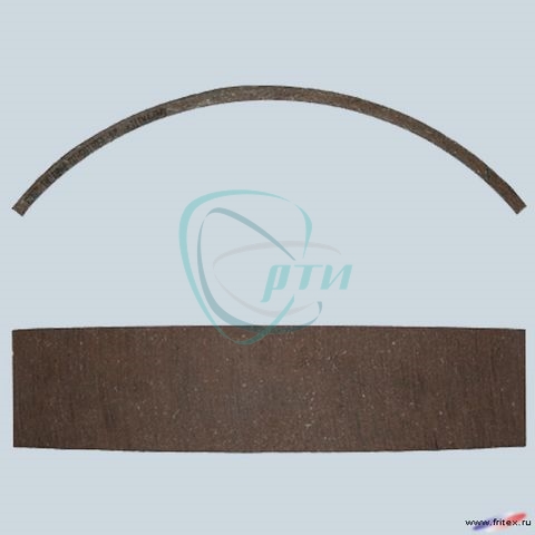 Накладка тормозная В-га корот.
