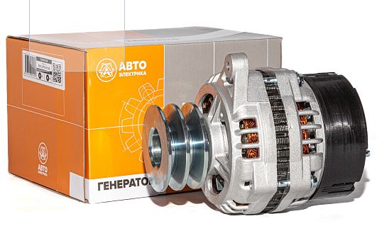 44 Генератор ГАЗ-4301, 33081, 33086, 3309 28В, 60А с двиг. ММЗ Д-245.1