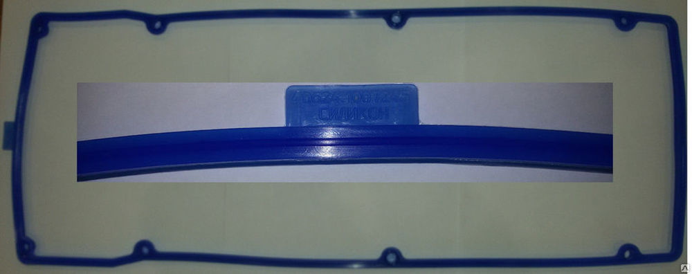 Прокладка клапанной крышки 406 дв. Евро-3 (силикон) синий