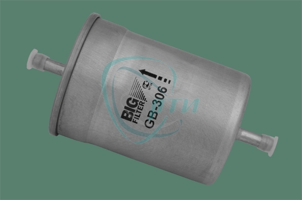 Фильтр топливный БИГ ГАЗ инж. (под хомут) мет.