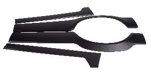 44 яяНакладки бортовые защитные ГАЗ 2705 (черный)