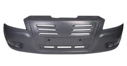 44 Бампер Газель "NEXT" передний в сборе (литая решетка) цвет "Графит"