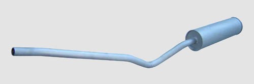 Глушитель УАЗ-469,3151 с/о с трубой
