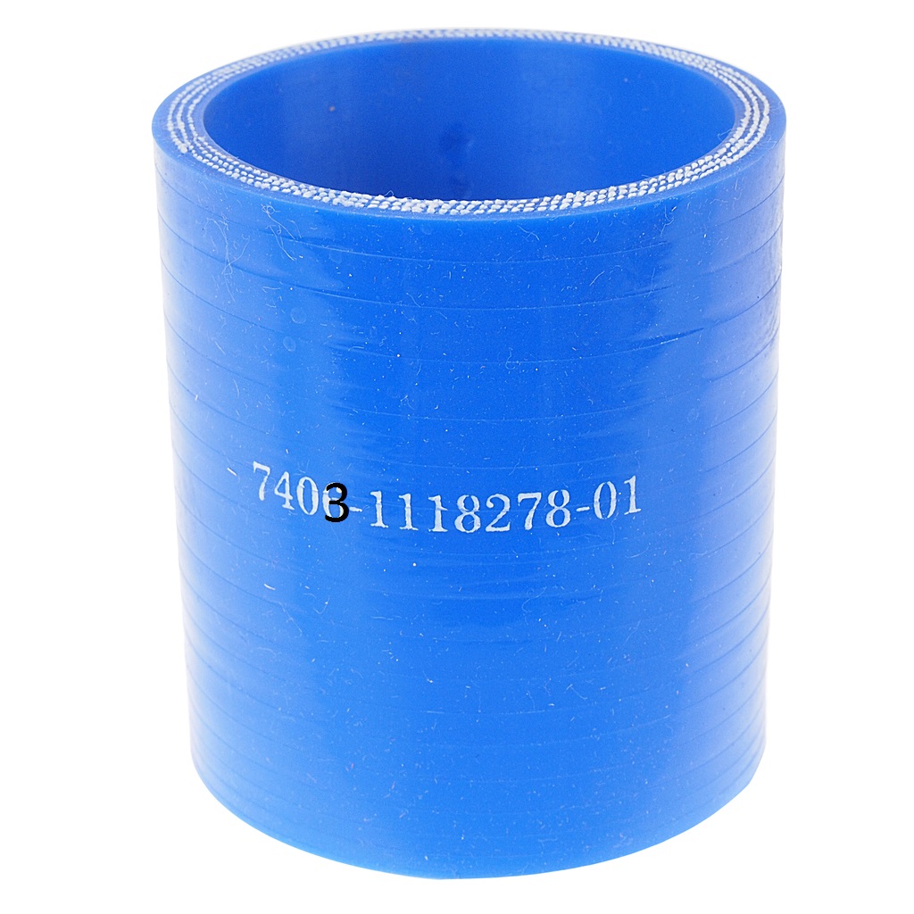 Патрубок турбокомпрессора КАМАЗ-ЕВРО 56х69 (силикон)