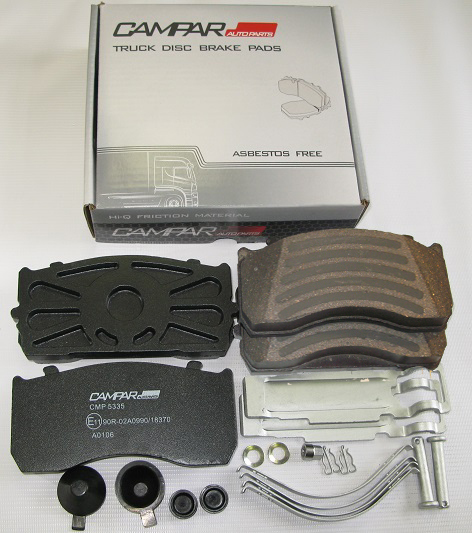 Колодка тормозная Г-3310 Вал-й перед./зад. с монтажным комплектом (комп. 4шт)