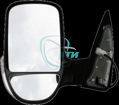 Зеркало заднего вида Г-ль, Соб-ль (белый) с повторителем, ручн.приводом (замена к. 18404 / 18405)