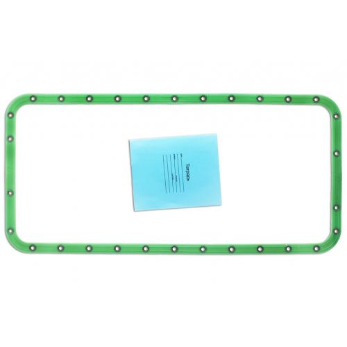 Прокладка масл. картера ЯМЗ-236 (силикон с пресс-шайбами)