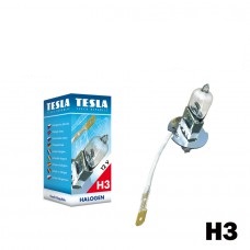 Лампа фар H3 12V-55W Pk22S Tesla