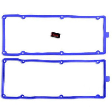 44 Прокладка клапанной крышки 406 дв. (силикон) синий