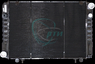 Радиатор охлаждения Г-ль 2-х рядный н/о медный