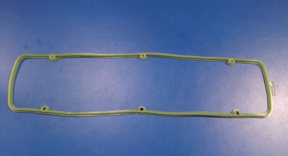 44 Прокладка клапанной крышки Газель дв.УМЗ-4216 ЕВРО-4 (силикон зеленый)