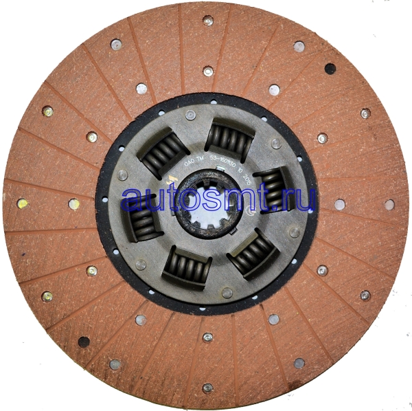 Диск сцепления ведомый Г-53, ПАЗ, КаВЗ усиленный