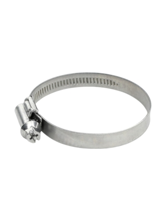 Хомут червячный 50-62/9 (цинковое хроматирование) Завод ТРУД