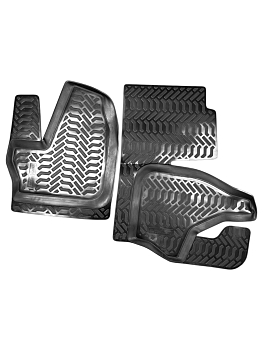 Ковры салона Г-ль NEXT (2016-) передние (ручка КПП на панели) полиуретан