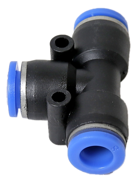 Фитинг тройник Т-образный пластиковый PUT 08 MGF