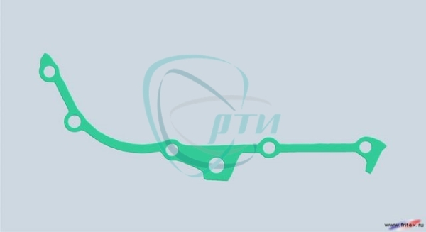 Прокладка крышки цепи правая Г-дв.405,406 ЕВРО-3