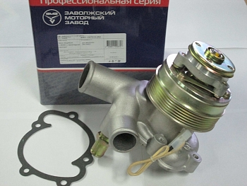 Насос водяной (помпа) ЗМЗ-40522,40524,40525 Г-ль,В-га ЕВРО-2 с эл. муфтой