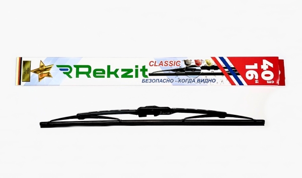 Щетка стеклоочистителя каркасная 16/40 см  CLASSIC REKZIT