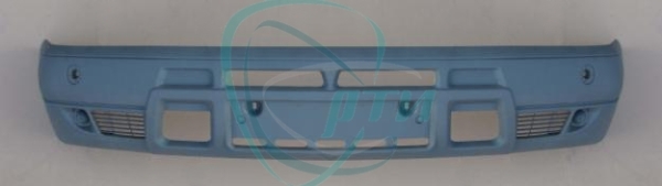 44 Бампер ГАЗ-3302 передний (серый) с/о завод