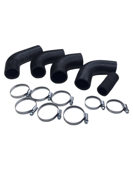 Патрубки радиатора 3302 дв. 405 ЕВРО-З (к-т 5шт. с хомутами NORMA) ФАРЕР