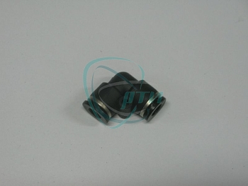 Фитинг трубки ПВХ 6 мм (угловой)