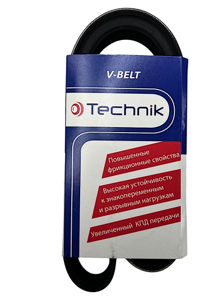 44 Ремень 1220 (6/PK) поликлиновой ГАЗ, УАЗ,Chevrolet, Fiat, Ford, Iveco,Mitsubishi, Opel (Technik)