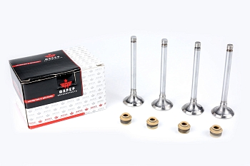 33 Клапана выпускные дв. 511,513,523,524 ОРИГИНАЛ (к-т с м/с колпачками) ФАРЕР