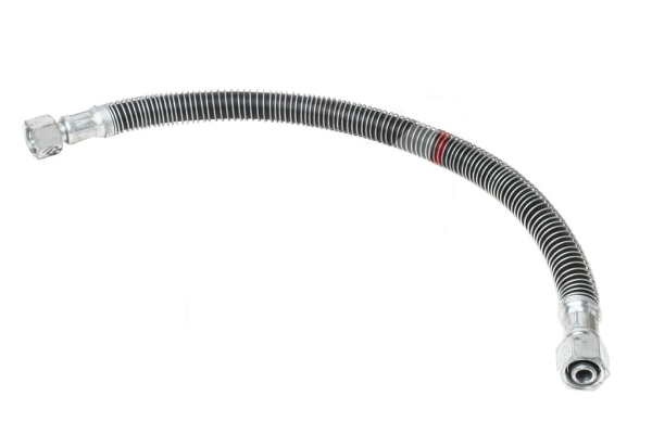 44 Шланг тормозной МАЗ (г27-г27) L-605мм к задним тормозным камерам в оплетке Балаково