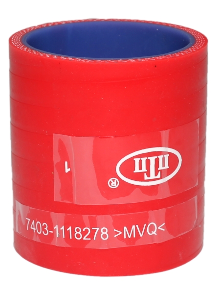 Патрубок турбокомпрессора КАМАЗ-ЕВРО 56х69 (силикон) ПТП