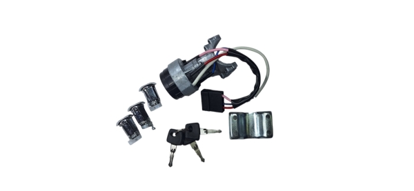 Замок зажигания УАЗ Патриот с 3 личинками замков дверей и колодкой иммобилайзера