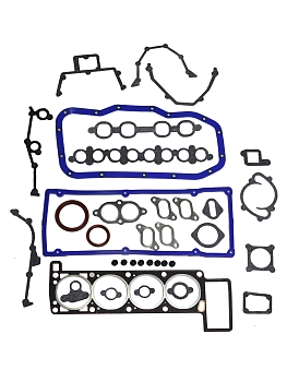 Комплект прокладок дв. ЗМЗ-405 ЛЮКС (полный) силикон, ПГБ с герм, паронит 0.8 34 шт. ФАРЕР