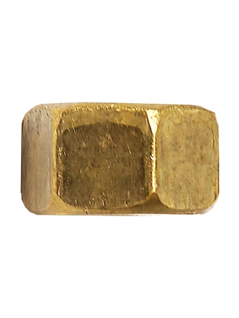 Гайка М10х1 коллектора кл.17 (латунь) высокая