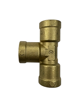 Фитинг металл. трубки ПВХ 12 мм тройник