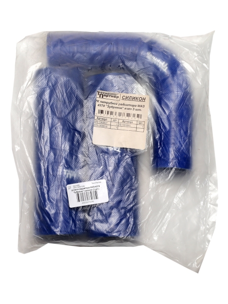 44 Патрубки радиатора МАЗ-4370 "Зубренок" силикон (3 шт.) ТехноПартнер