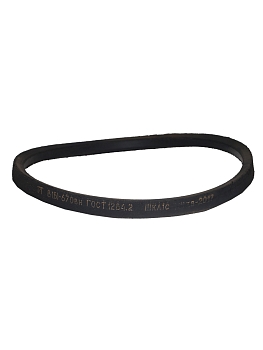 Ремень 670 (14х11) клиновой Сельхозтехника Ремень 670 (14х11) ЯРТ