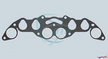 33 Прокладка коллектора ВАЗ-2123 (газопровода)