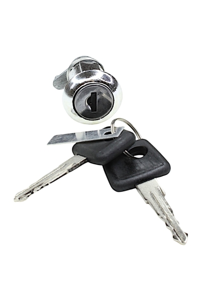 Личинки замка двери Г-ль Бизнес (1 личинка, 2 ключа (хром)